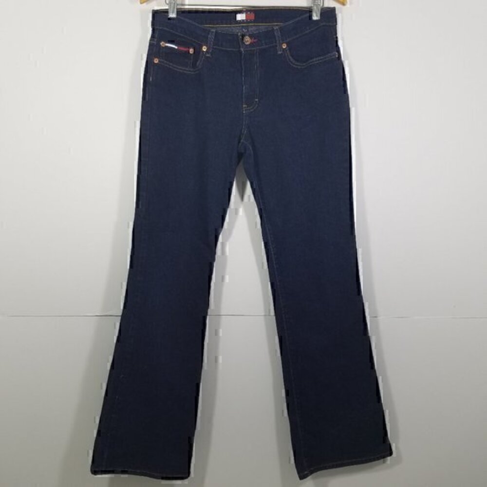 VTG Tommy Hilfiger Embroidered WB Jeans Authentic